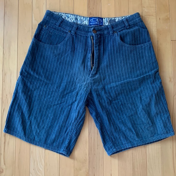Men’s OP blue corduroy shorts - Picture 2 of 11